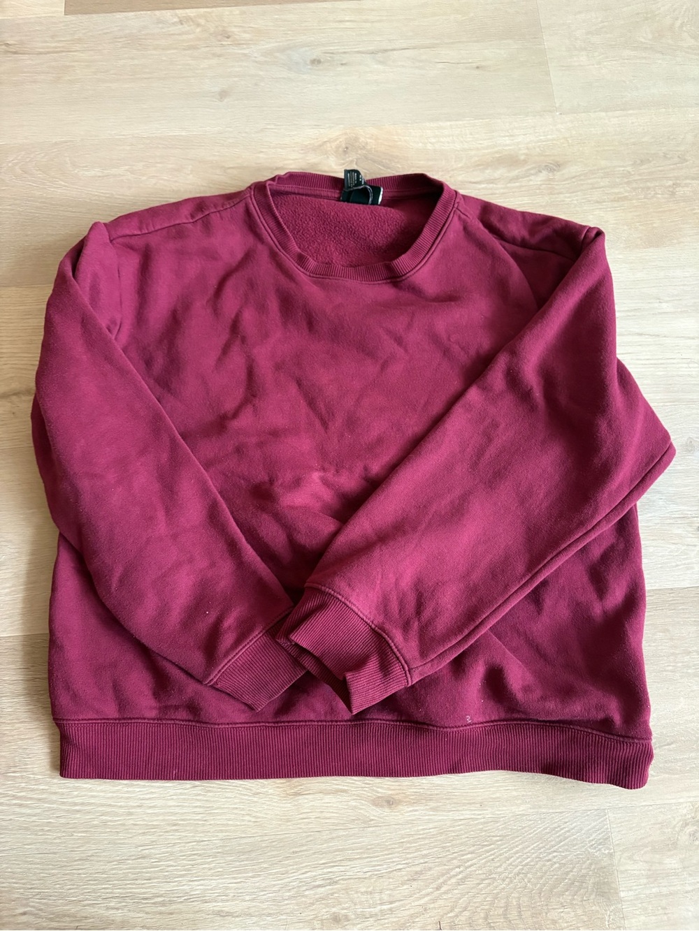 Men's Crewneck Sweatshirt - Burgundy